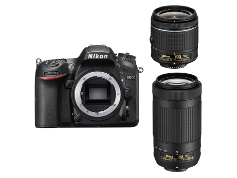 Nikon D7200 + 18-55 AF-P VR + 70-300mm AF-P DX VR